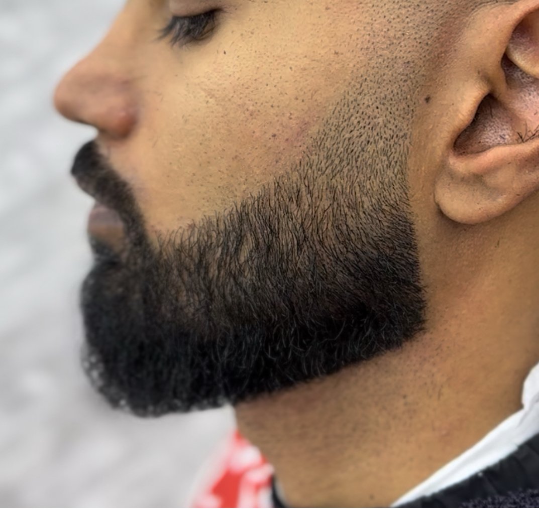 Taper fade with beard by PN Barbershop